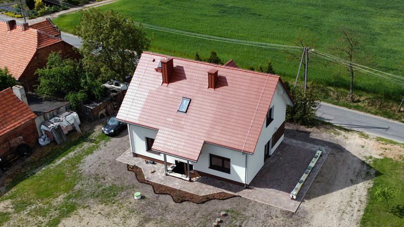 budowa domu jednorodzinnego Mełpin architekt biuro pracownia